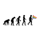 LGBT tričko Evolution