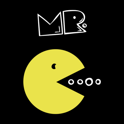 Organické tričko Mr. Pacman