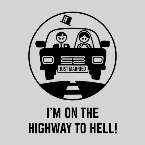 Tričko Highway to hell