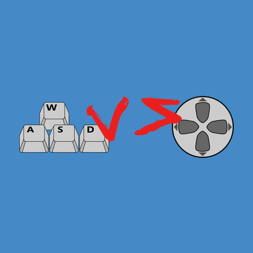 Tričko PC vs Console
