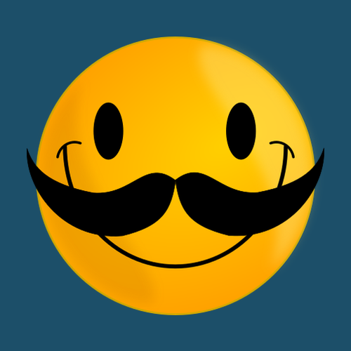 Tričko Movember smile