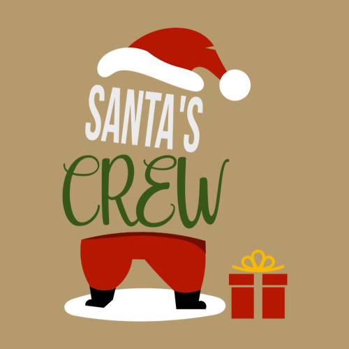Tričko Santa's crew