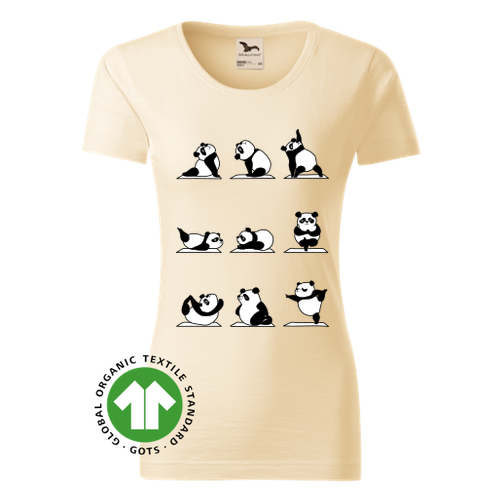 Tričko na jogu Organic Panda