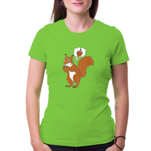 Párové tričko Veverička