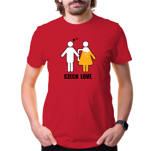 Tričko Czech love