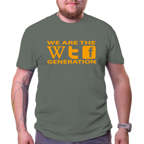 Tričko WTF generation