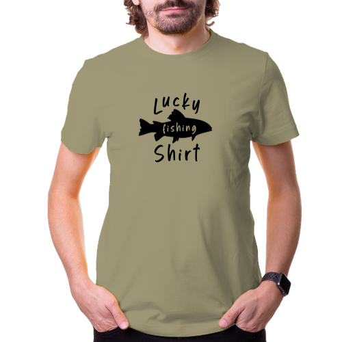 Rybári Tričko s rybou Lucky shirt