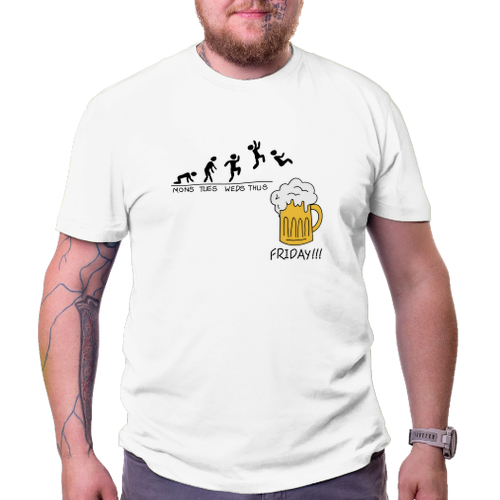 Tričko s pivom Piatok