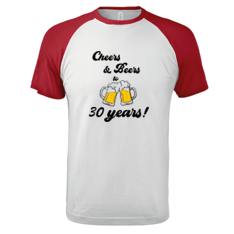 Tričko Cheers & Beers 30