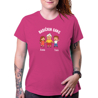 Tričko Babičkin gang – dievča a chlapec