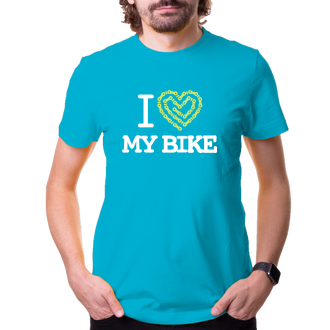 Cyklisti Tričko I love my bike