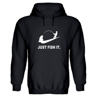 Rybárska mikina Just Fish it.
