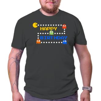 Narodeninové tričko Pac-man