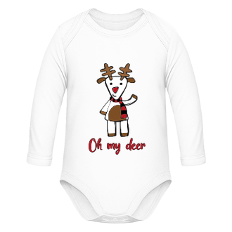 Vianočné body pre bábätko Deer